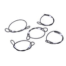 Steel Tether Lanyard with 5PCS 12Inch for GoPro Hero 5/4/3+/3/2/1/Session (