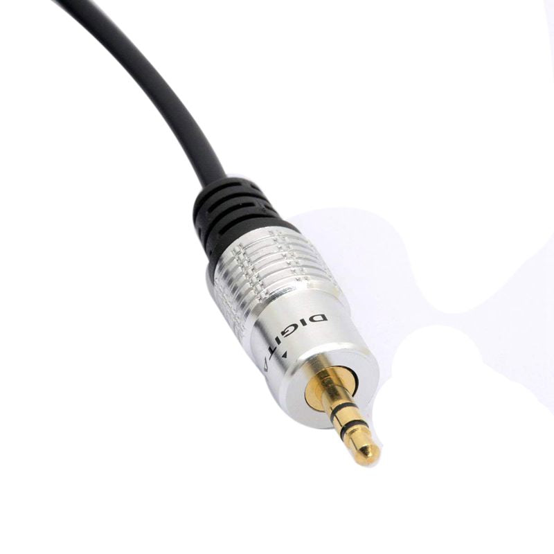3.5mm Male to 6.35mm Male TRS Stereo Audio Jack Plug Socket Headphone Conve W3J3