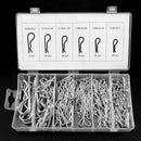 1 Set of 150Pcs R Cotter Pins Tractor Pin Clips with Plastic Box Assortment