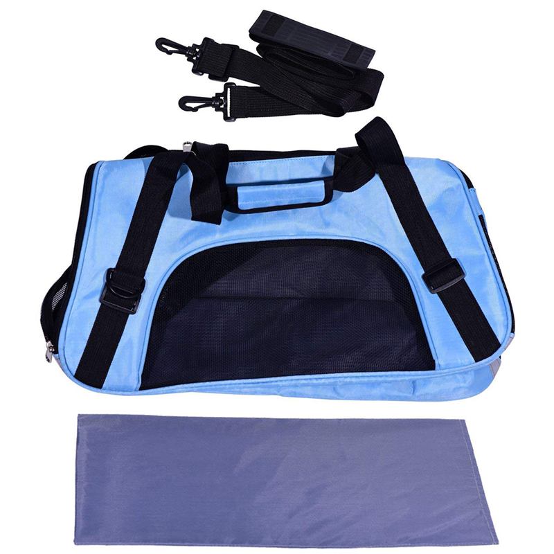 Pet Travel Carriers Soft Sided Portable Bags Dogs Cats Airline Approved Dog