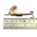 10 pieces spoon lure with blade 10 x 7g turning hard the towing and bass tr