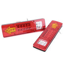 2x 12V Led Rear Tail Lights 19 Led Lights 5 functions Tail Indicator Lamp f