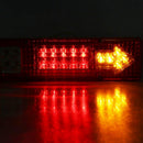 2x 12V Led Rear Tail Lights 19 Led Lights 5 functions Tail Indicator Lamp f