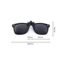 TR90 UV400 Polarized Sunglasses Lense Clips Lenses Glasses for Outdoor Driving Men Women