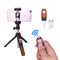 BENRO MK10 3 In 1 Extendable Selfie Stick bluetooth Remote Tripod Monopod Phone Holder