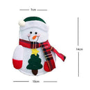 8pcs Cutlery Holder Snowman / Santa Clause / Elk Christmas Cutlery Holder P B9V1