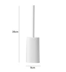 No Drilling Brush Toilet Bowl and Holder, Household Creativity Toilet Brush U7Z3