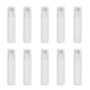 10pcs Empty Refillable Plastic Roller Bottles(10ml) With Steel Roller Ball  Q4B6