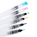 Water Coloring Brush Pens,Set of 6 Watercolor Painting Brushes for Water So B2D7