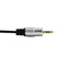 Premium 1.8m 6.35mm 1/8 inch Male Jack to 3.5mm 1/4 inch Male M/M Audio Ste K6L3