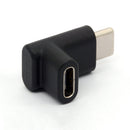 90 Degree Type C Adapter, USB C Male to Female Adapter Upward and Downward  I1K9