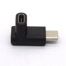 90 Degree Type C Adapter, USB C Male to Female Adapter Upward and Downward  I1K9