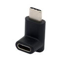 90 Degree Type C Adapter, USB C Male to Female Adapter Upward and Downward  I1K9