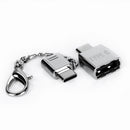 Key chain Type-C OTG Adapter Kits Micro-USB To Type C & USB To Type-C Conve D1P4