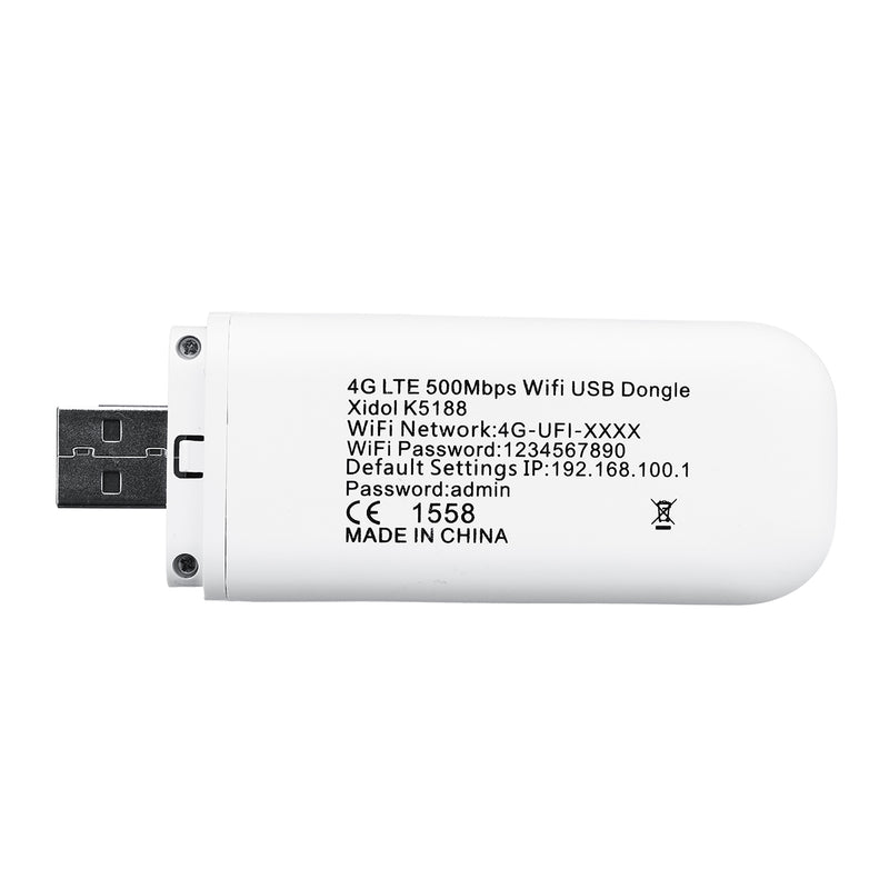 Unlocked 4G LTE 3G USB WiFi Modem Router Mobile Broadband MiFi Wireless Hotspot