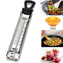 Candy/Jelly/Deep Fry Thermometer, Stainless Steel, with Pot Clip Attachment
