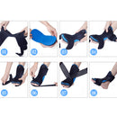 Heel Sprain Foot Drop Fixed Foam Pad Aluminum Strip Splint Foot Sagging Corrector