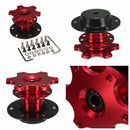 Universal Car Steel Ring Wheel Quick Release HUB Racing Adapter Snap Off Boss Kit