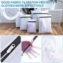 Laundry nets, 8 pcs. Laundry bag Premium laundry bag Set with zipper Cookin B5V5