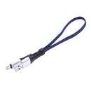 USB to Micro-USB Short Flat Charging Cable with Metal Connector for Android L8B5