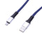 USB to Micro-USB Short Flat Charging Cable with Metal Connector for Android L8B5