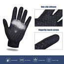 Waterproof Cycling Gloves Winter Gloves Windproof Outdoor Thermal Full Fing V3L9