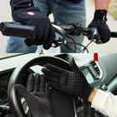 Waterproof Cycling Gloves Winter Gloves Windproof Outdoor Thermal Full Fing V3L9