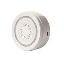 MoesHouse WiFi Alarm Sensor Siren Temperature Sensor Humidity Alarm Work with Amazon Google Home Assistant IFTTT Tuya