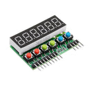 3pcs TM1637 6-Bits Tube LED Display Key Scan Module DC 3.3V To 5V Digital IIC Interface