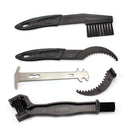 Bike Chain Cleaning Brush kit Bike Cleaning Tools with Chain Cassette Brush L7L5