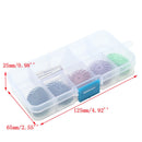 30pcs 25mm Radial Bristle Disc Brushes 80-1000 Grit with 5pcs Mandrel Rotary Adapter