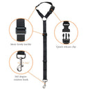 2 Pack Dog Seat Belt, Adjustable Dog Safety Vehicle Seatbelt Fit All Car He D8B5