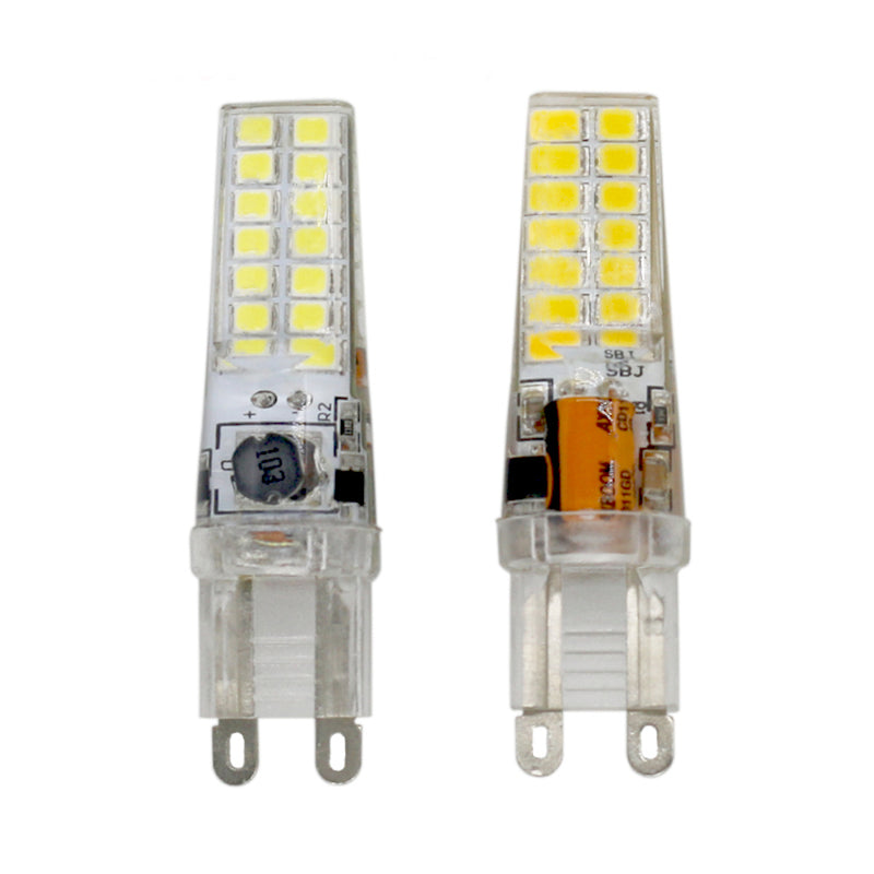 G9 AC85V-265V SMD2835 5W No Flicker Silica gel 28 LED Corn Bulb Replace 50W Halogen Lamp