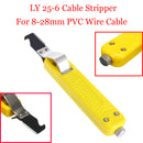 8-28mm PVC Wire Cable Cutter Stripper Stripping Plier Sheath Hand Tool
