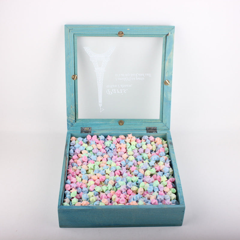 Wooden Chic Kitchen Spice Tea Box 9 Section Compartments Container Storage Chest Holder