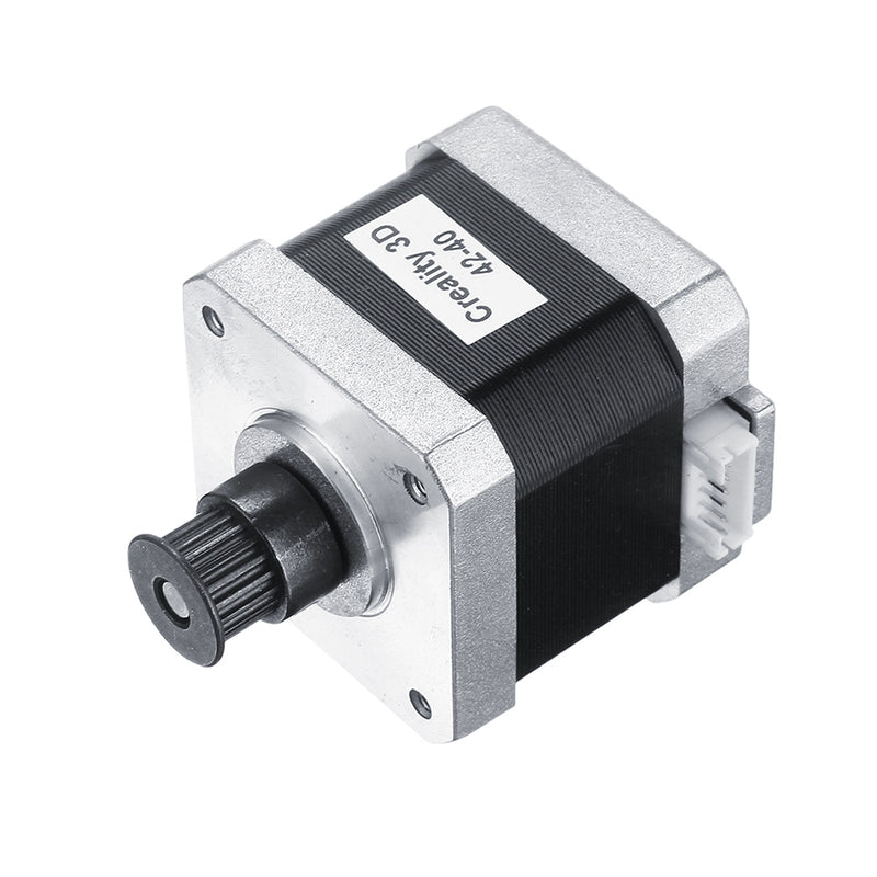 Creality 3D Two Phase 42-40 RepRap 42mm Stepper Motor + 2GT-20 Teeth Aluminum Timing Pulley Wheel Kit For CR-10S Pro/CR-X 3D Printer Y Axis Part