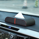 Car Microfiber Leather Handrest Tissue Box Napkin Pumping Paper Portable Office Paper Holder Case