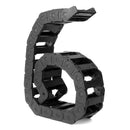 25 x 77mm Cable Drag Chain Wire Carrier Length 1000mm for CNC Router Machine