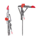 LEO 28006 Folding Stainless Steel Spring Automatic Fishing Rod Holder 8KG Pull Spring Bracket