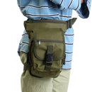 Outdoor Tactical Nylon Waist Bag Drop Leg Pack Belt Sport Pouch
