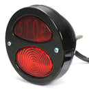 Rear Tail Brake Stop License Plate Light With Integrated Taillight For Harley