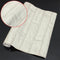10m White Grey Brick Stone Prepasted Adhesive Contact Paper Wallpaper Roll Wall Art Decor