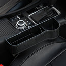 ABS Right Side Car Seat Crevice Gap Storage Box Drink Holder Pocket Coin Organizer