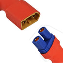 XT60 Male Female to EC3 Male Female Plug T Male to EC3 Female Plug Connector for RC Model