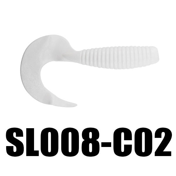 SeaKnight SL008 6pcs/lot 3.6g 70mm/2.7in Wobbler Soft Fishing Lure Maggots Worm Bass Drongo Lures