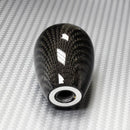 Car Gear Shift Real Carbon Fiber Type-R Manual Transmission Shifter Knob Universal 3