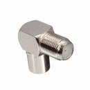 90 Degree Right Angled TV Plug Coax Coaxial F Connector Male Aerial Plug Cable