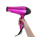 3200W 220V Hair Dryer with Accessories Black Purple 3 Temperature Wind Gear Adjustment Hair Salon for Home Tools