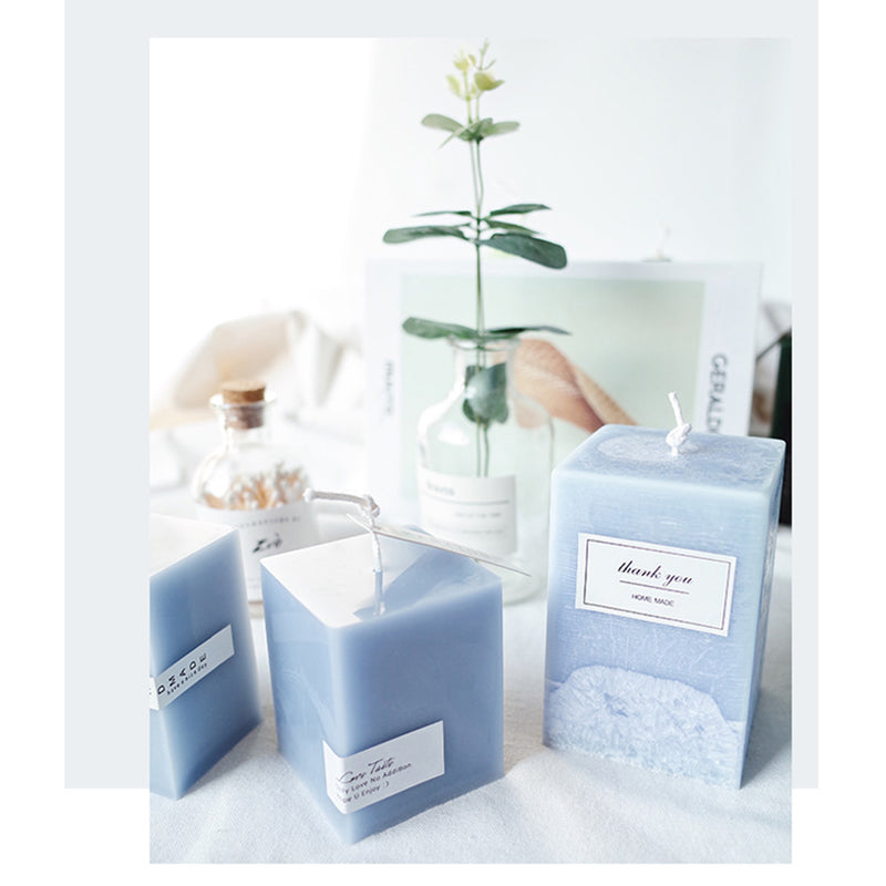 Clear DIY Handmade Candle Mould Craft Candle Making Molds Prop Reusable Tool