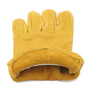 Leather Yellow Motorcycle Motorbike Multifunction Racing Gloves M L XL XXL